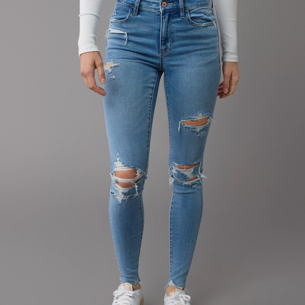 American Eagle High Rise Jegging Jeans Size 12